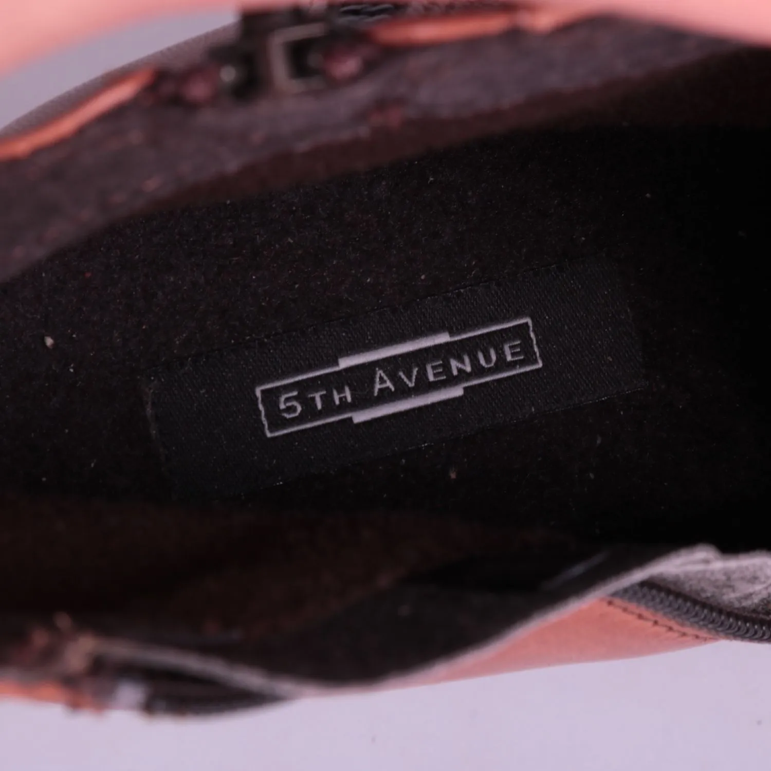 Коричневые ботильоны 5th Avenue из гладкой кожи, размер 39