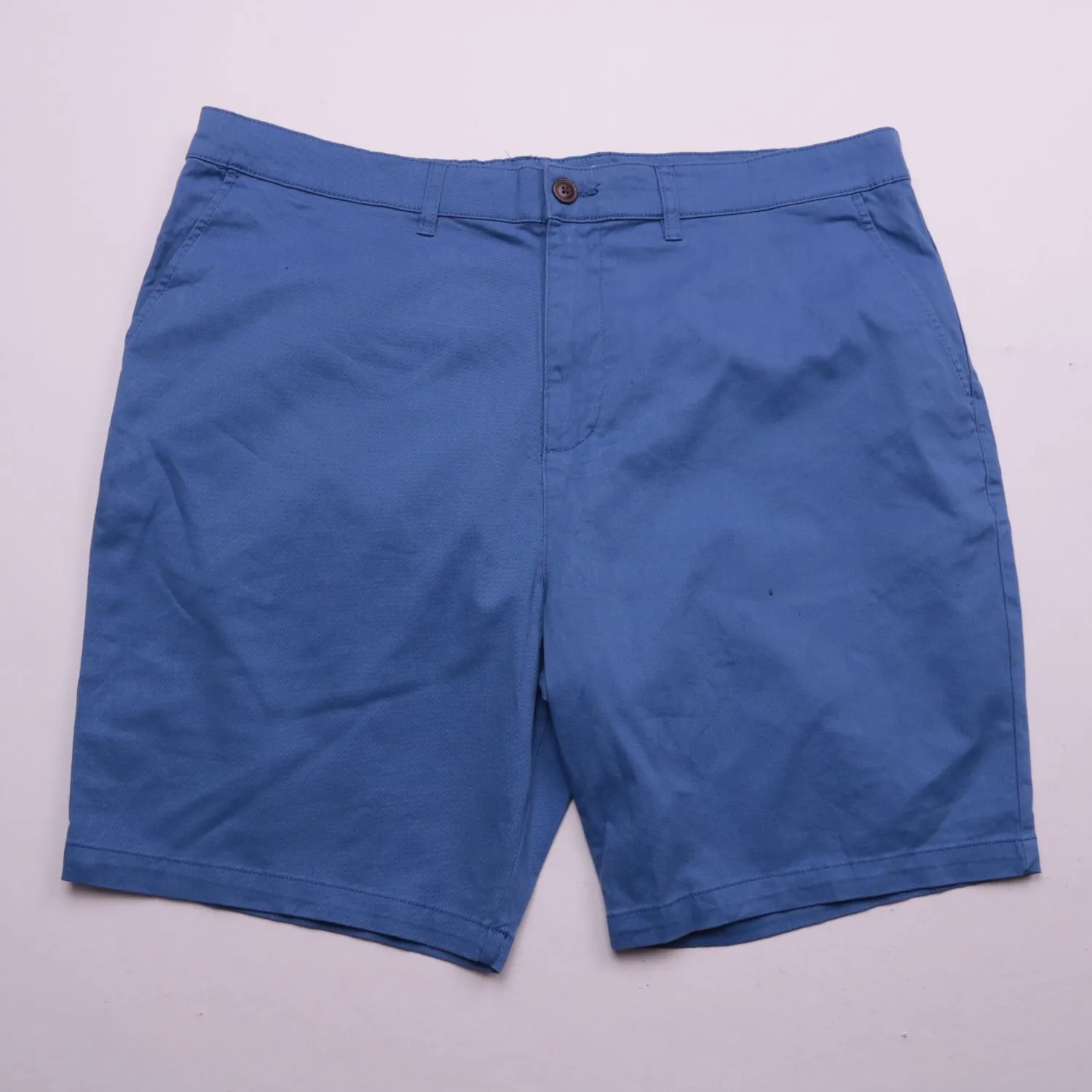 Синие мужские шорты George прямого кроя, размер 52 (L/XL)